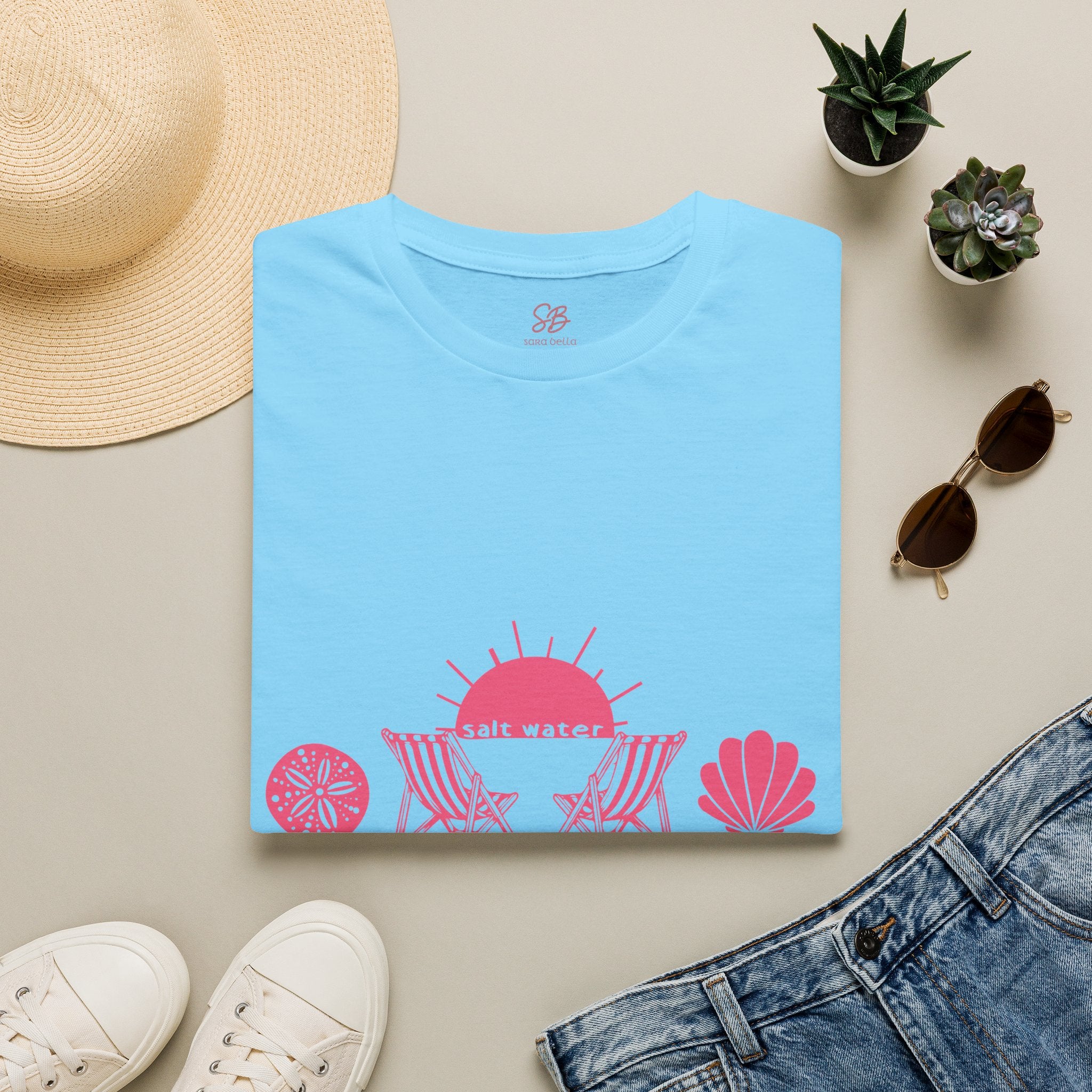 "Salt Water Heals Everything" - T-Shirt
