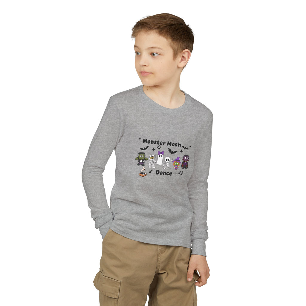 Monster Mash Dance of Halloween Character Crew - Kid Long Sleeve Shirt