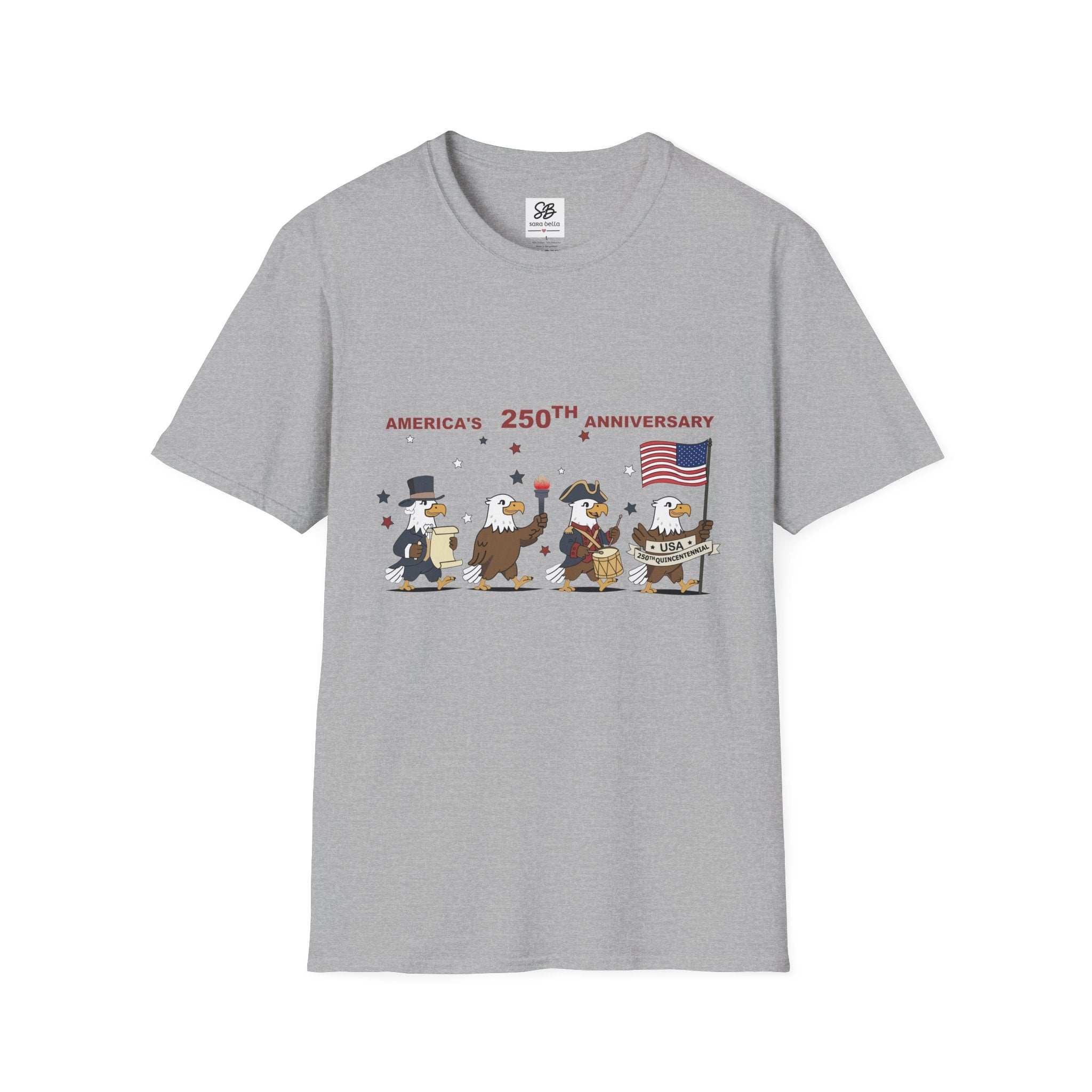 Patriotic Eagles Parade Design Shirt