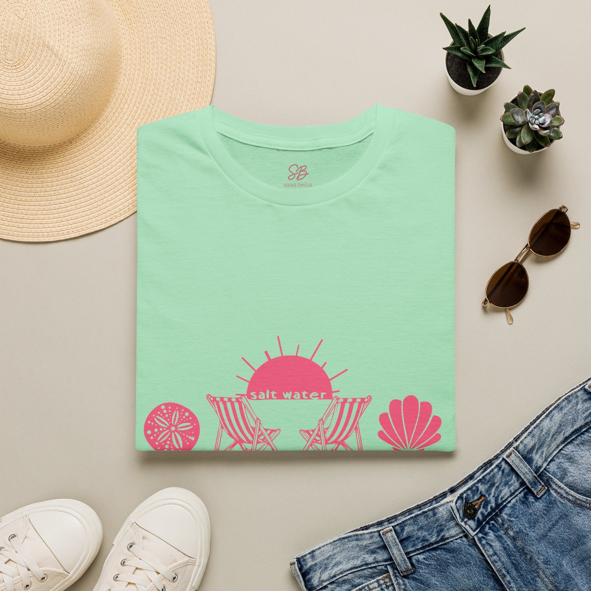 "Salt Water Heals Everything" - T-Shirt
