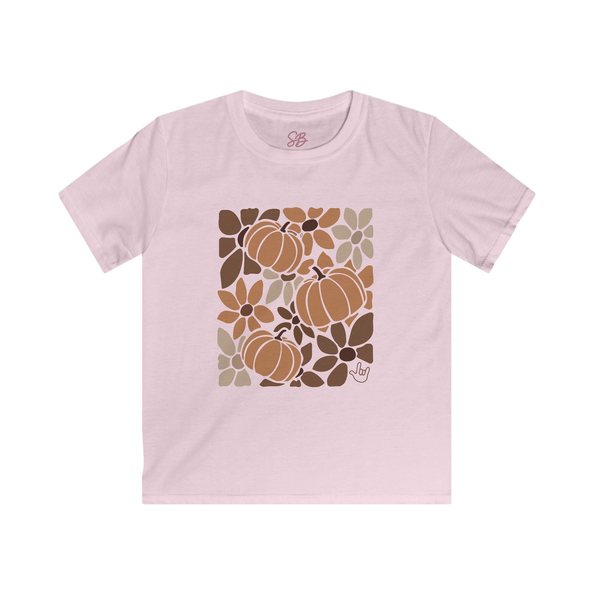 Leaves and Pumpkins Hobo - Kid T-Shirt