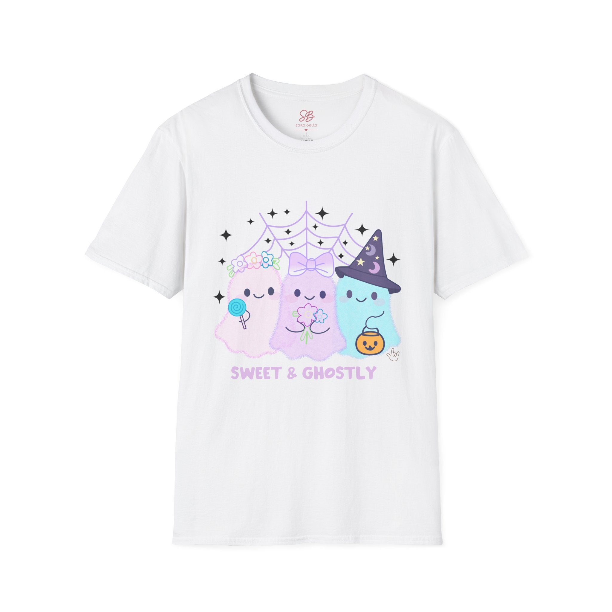 3 Friendly Ghosts "Sweet & Ghostly"  - T-Shirt