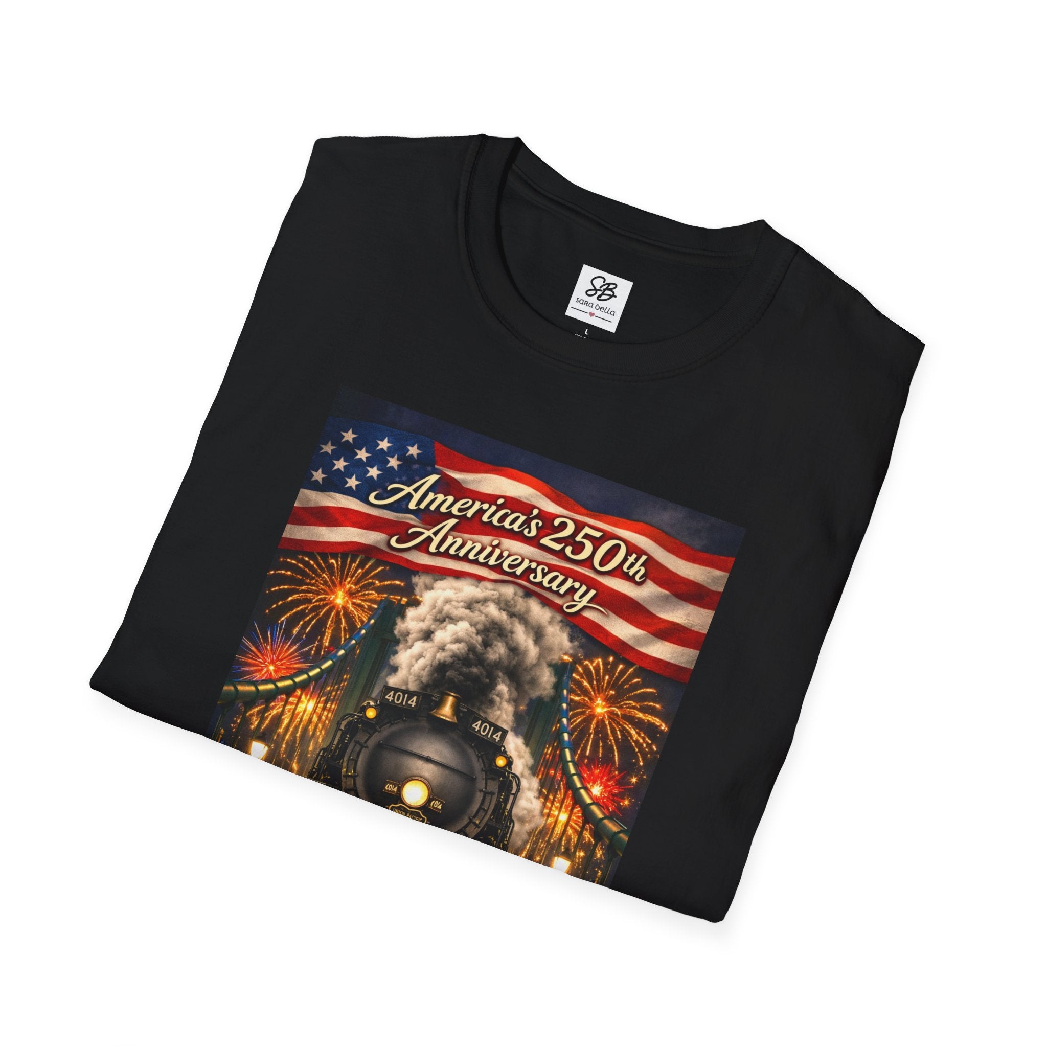 Big Boy America 250th Anniversary Train T-Shirt