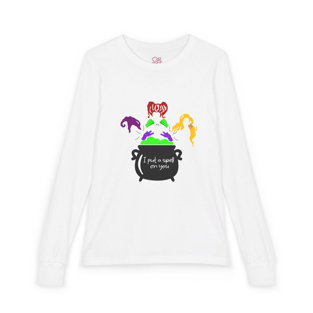Hocus Pocus 'I Put a Spell on You', magic in ASL - Kid Long Sleeve Shirt