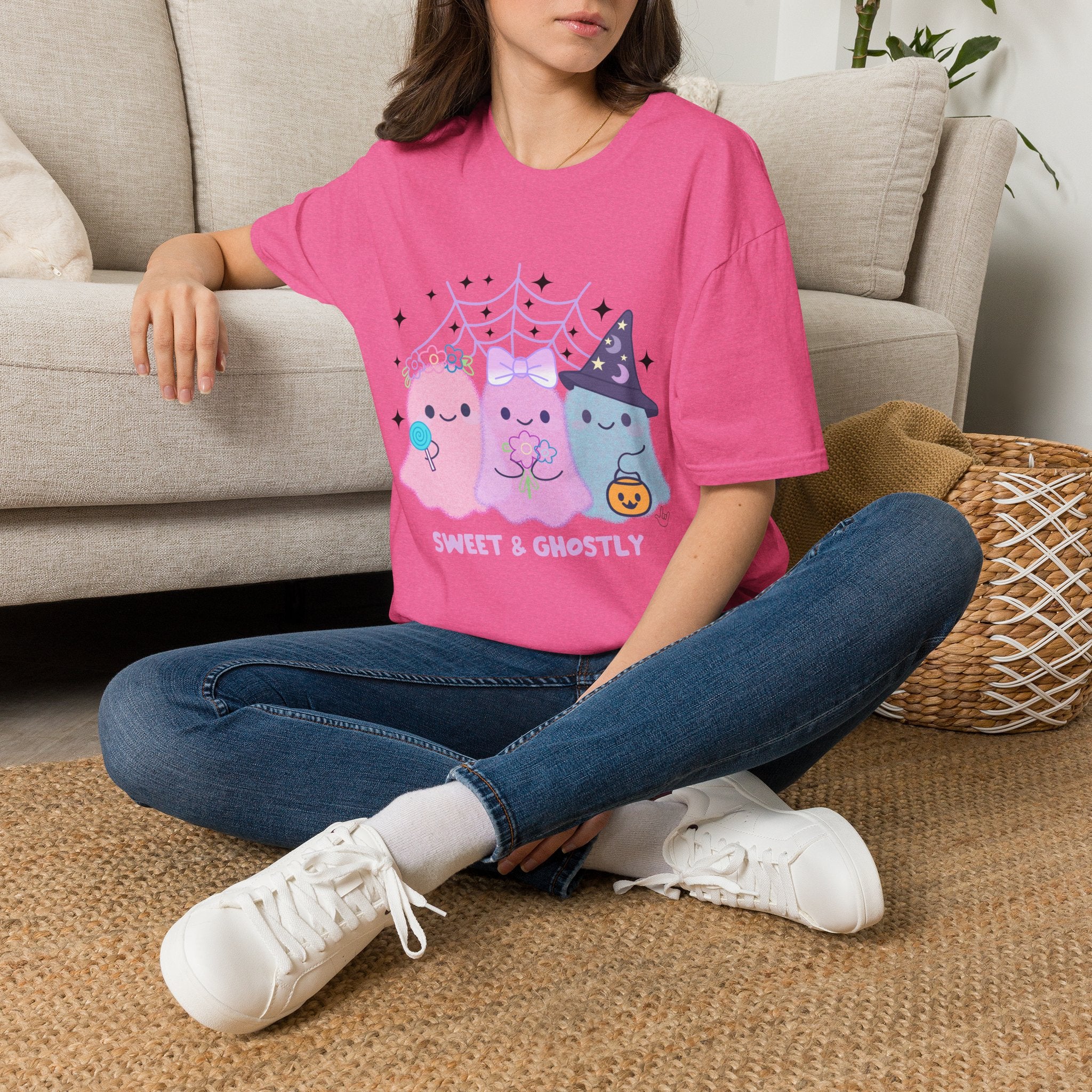 3 Friendly Ghosts "Sweet & Ghostly"  - T-Shirt
