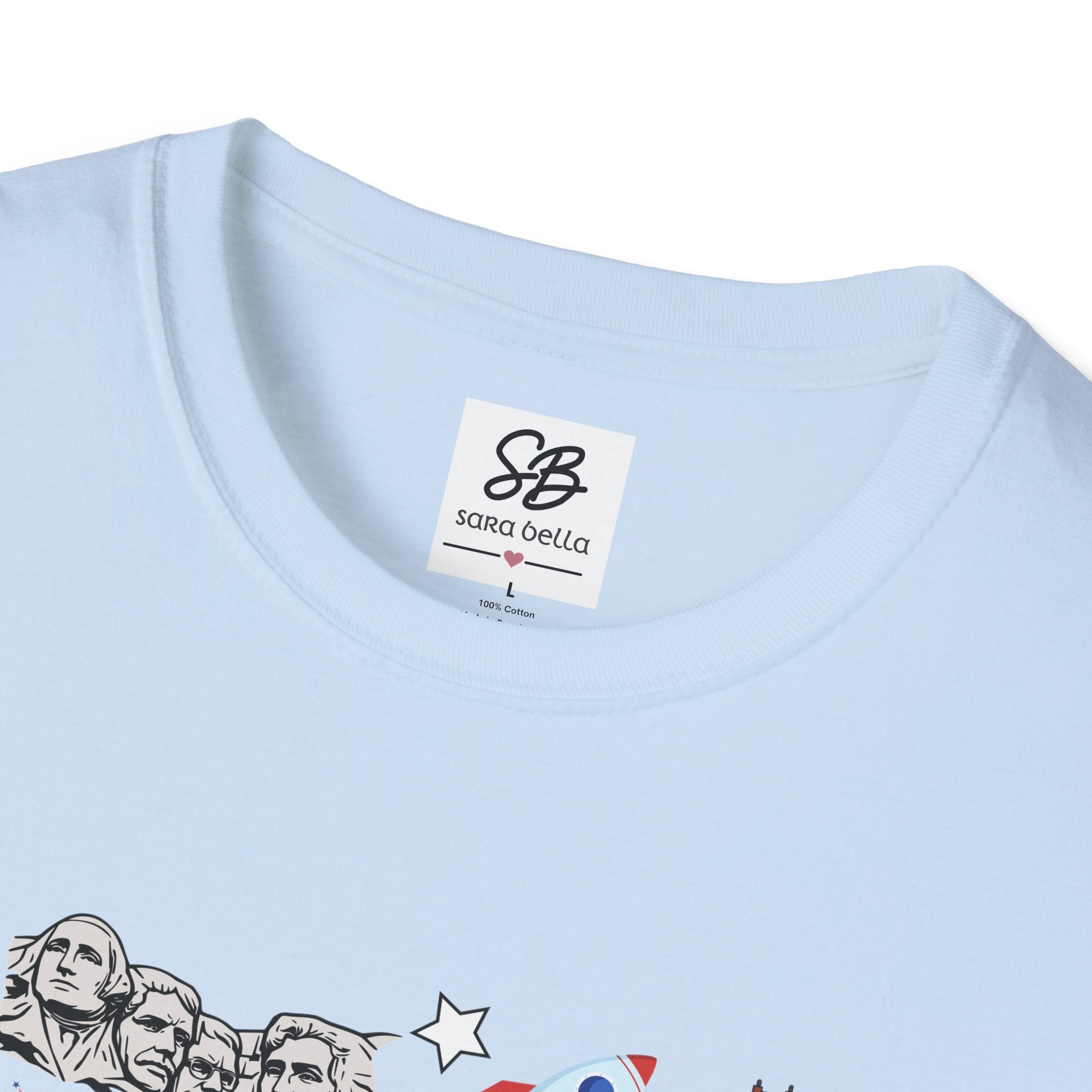 America 250th Anniversary — colored doodles of  Icons Shirt