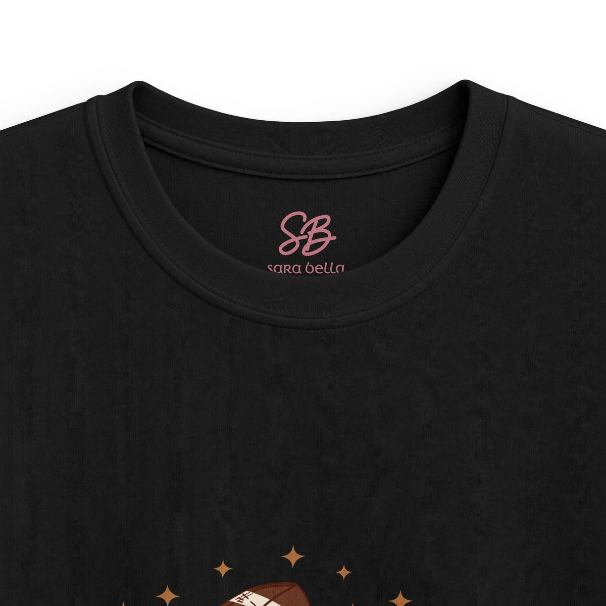 Autumn Football Pumpkin with I Love You American Sign Language, ASL - Kid T-Shirt