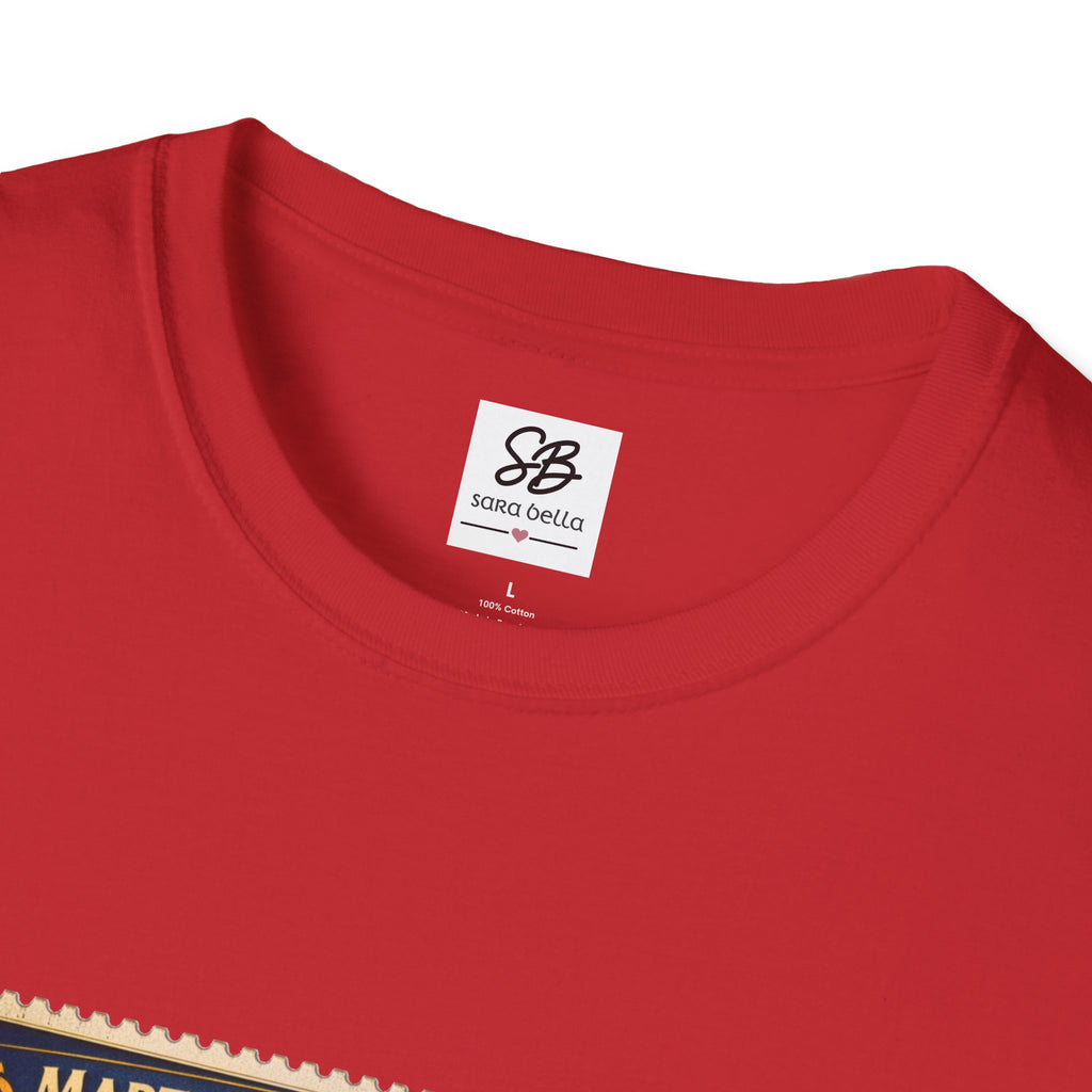 Martin Luther King Jr. 'I Have a Dream Memorial ' Tribute Vintage Stamp T-Shirt