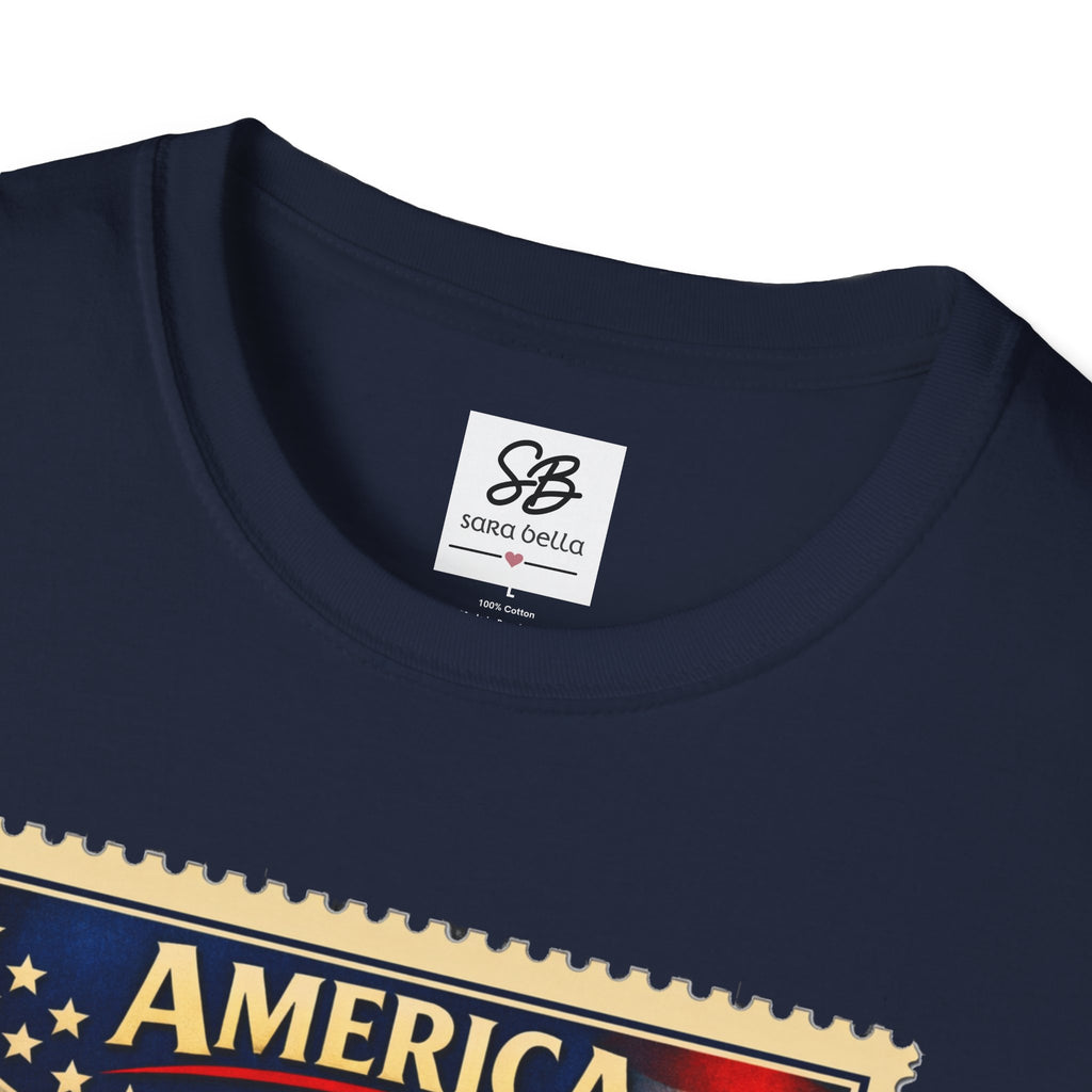 Boston Tea Party Vintage Stamp T-Shirt