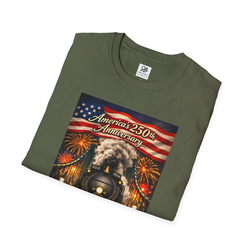 Big Boy America 250th Anniversary Train T-Shirt