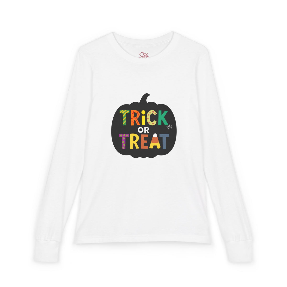 Trick or Treat Pumpkin - Kid Long Sleeve Shirt