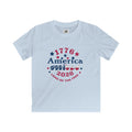 Kid Shirt - America fingers-spelled in ASL (America Sign Language) Shirt