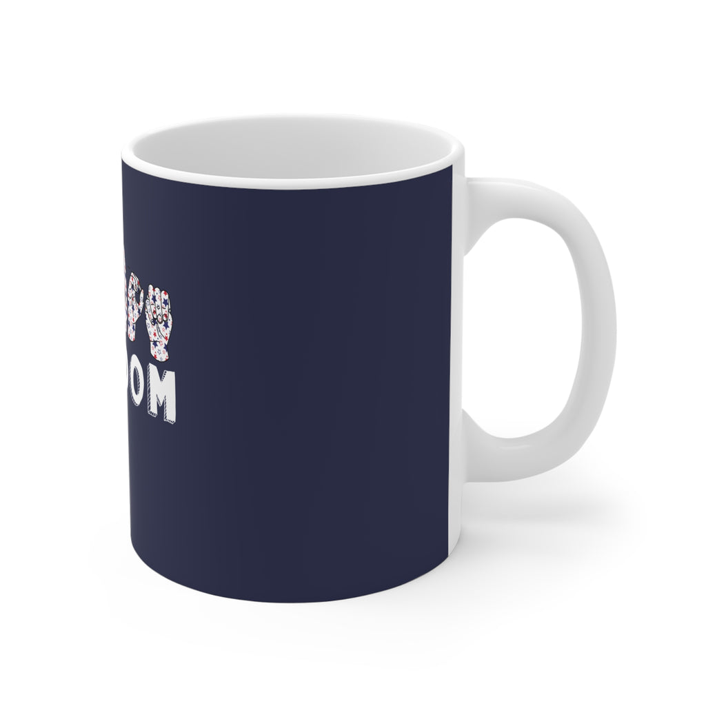 Freedom fingers-spelled ASL (American Sign Language) Mug  Coffee Cup