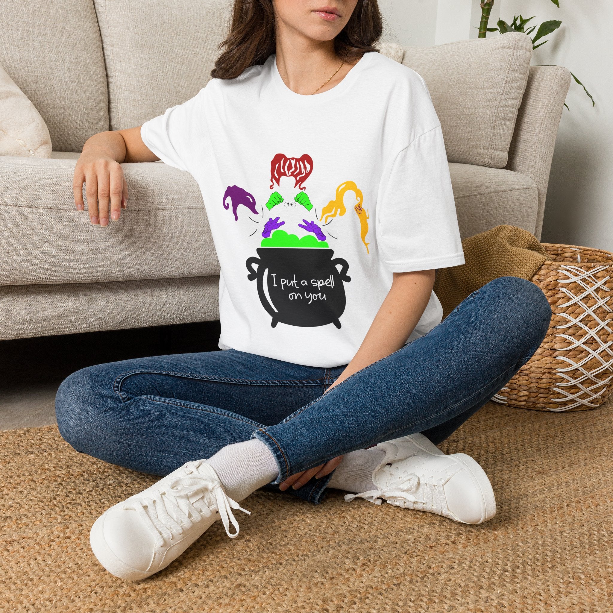 Hocus Pocus 'I Put a Spell On You', magic ASL  - T-Shirt