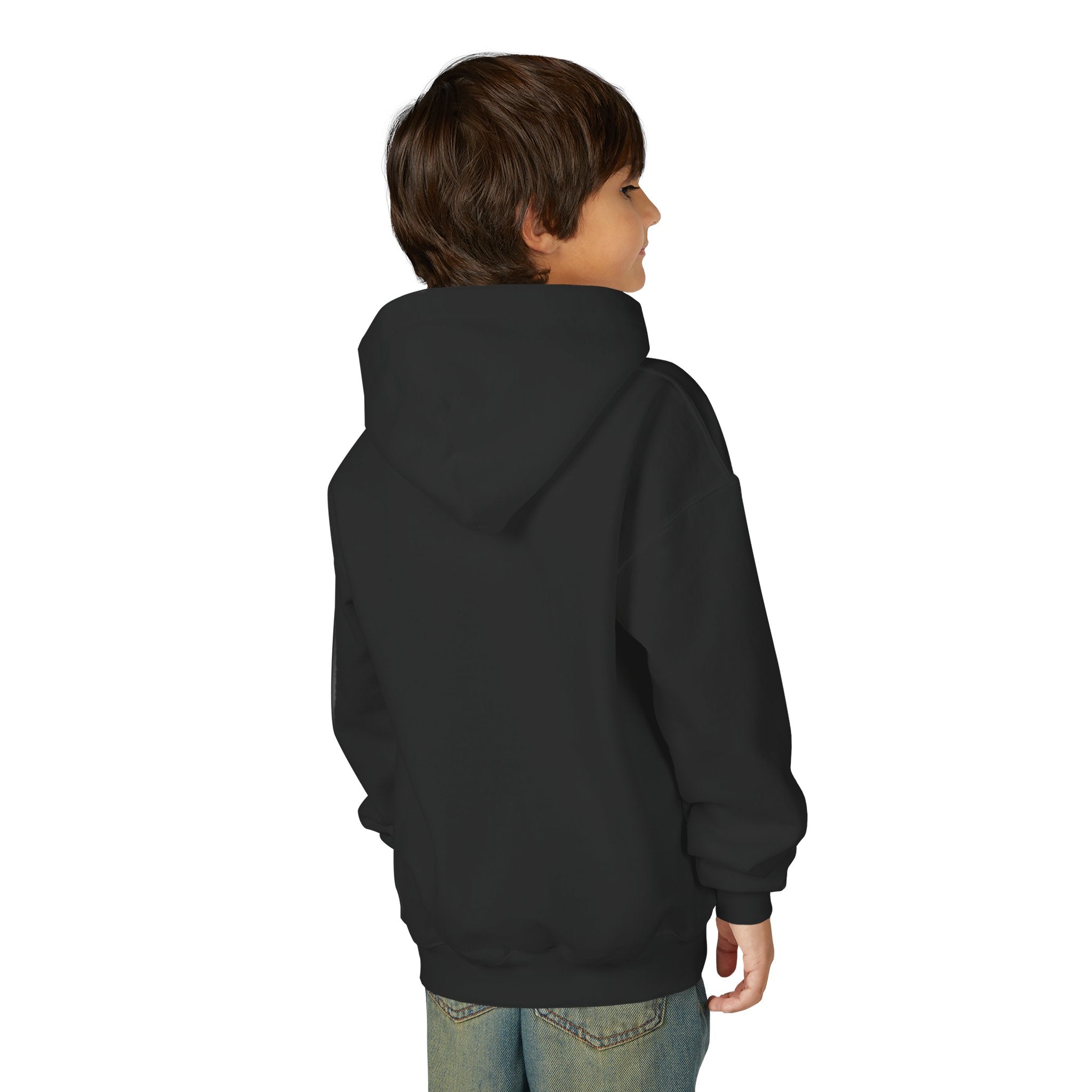 Live Love Camping in ASL (white ink) - Kid Hoodie
