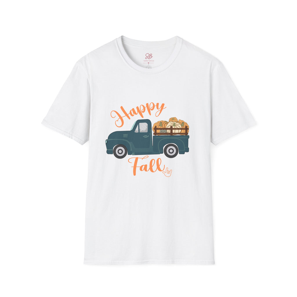 Happy Fall Vintage Truck  - T-Shirt
