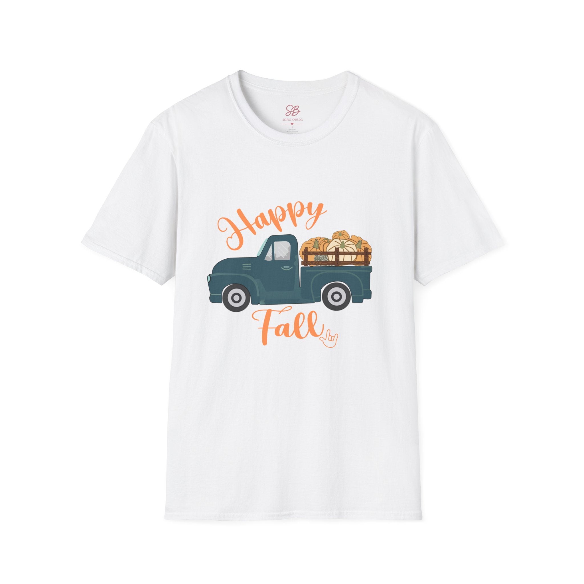 Happy Fall Vintage Truck  - T-Shirt