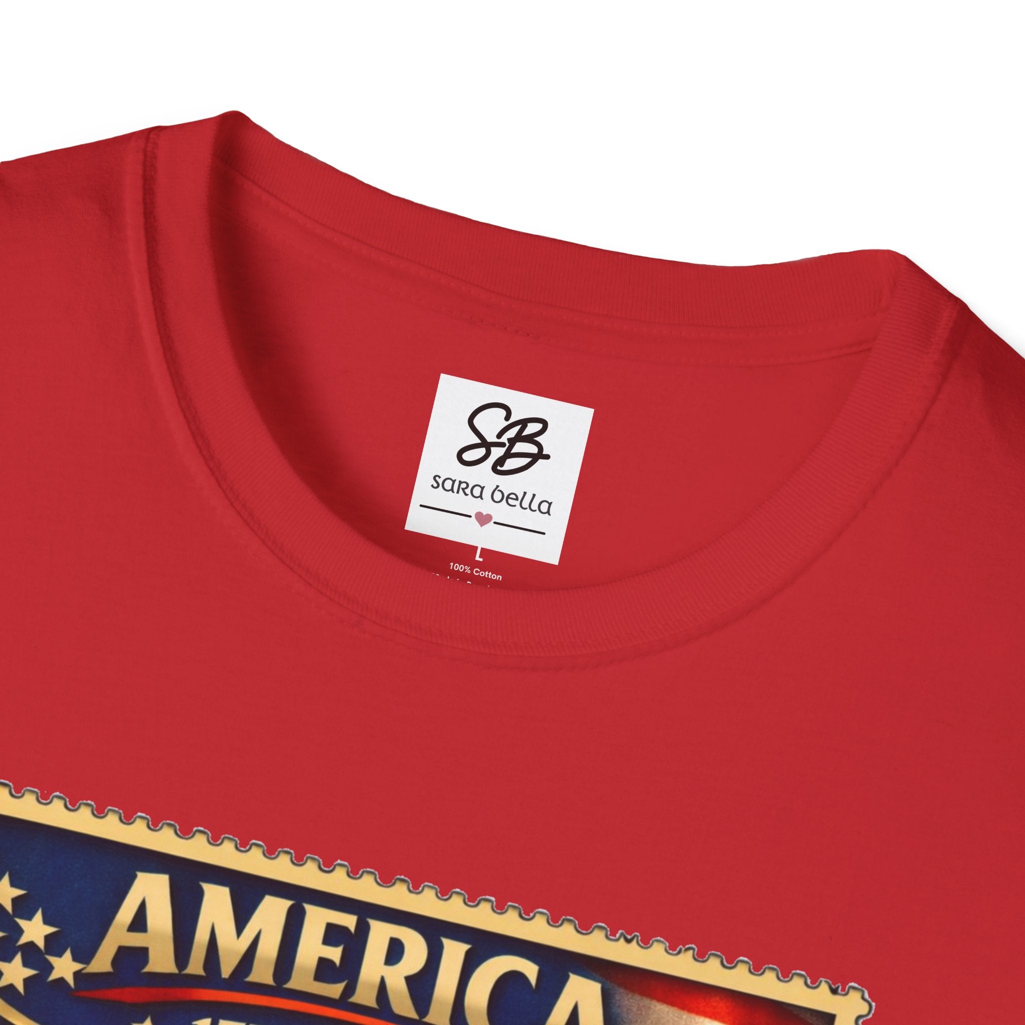 Civil War America Vintage Stamp T-Shirt