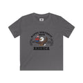 Kid Shirt — "Happy Birthday America 250th" Baby Eagle with cupcake