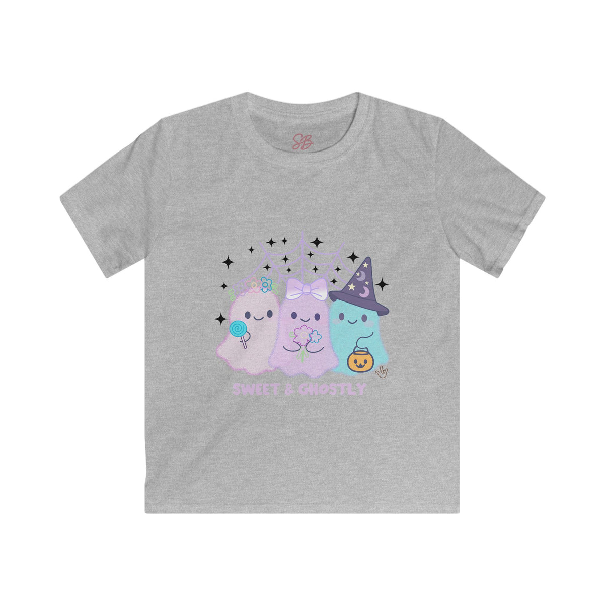 3 Friendly Ghosts "Sweet & Ghostly" - Kid Shirt
