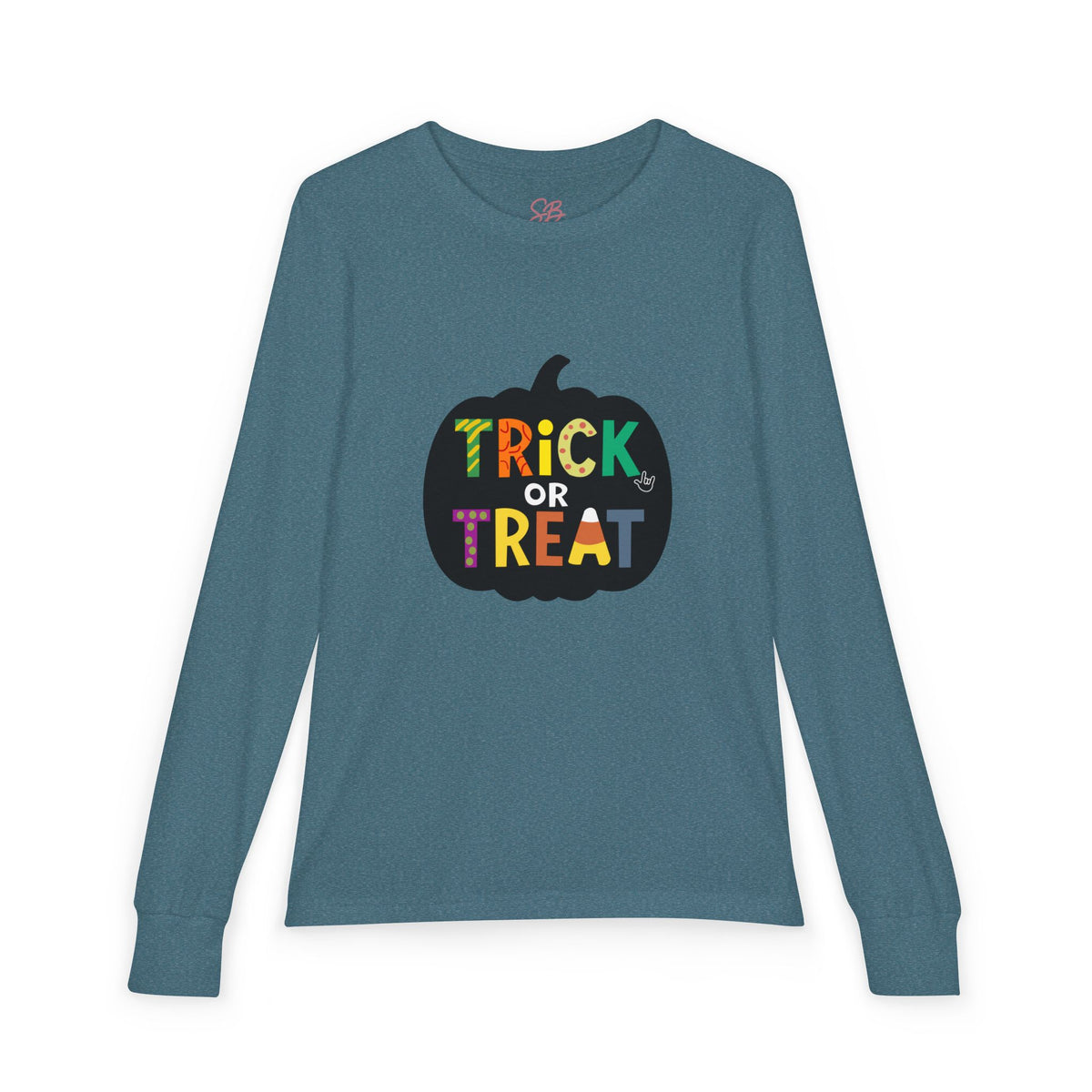 Trick or Treat Pumpkin - Kid Long Sleeve Shirt