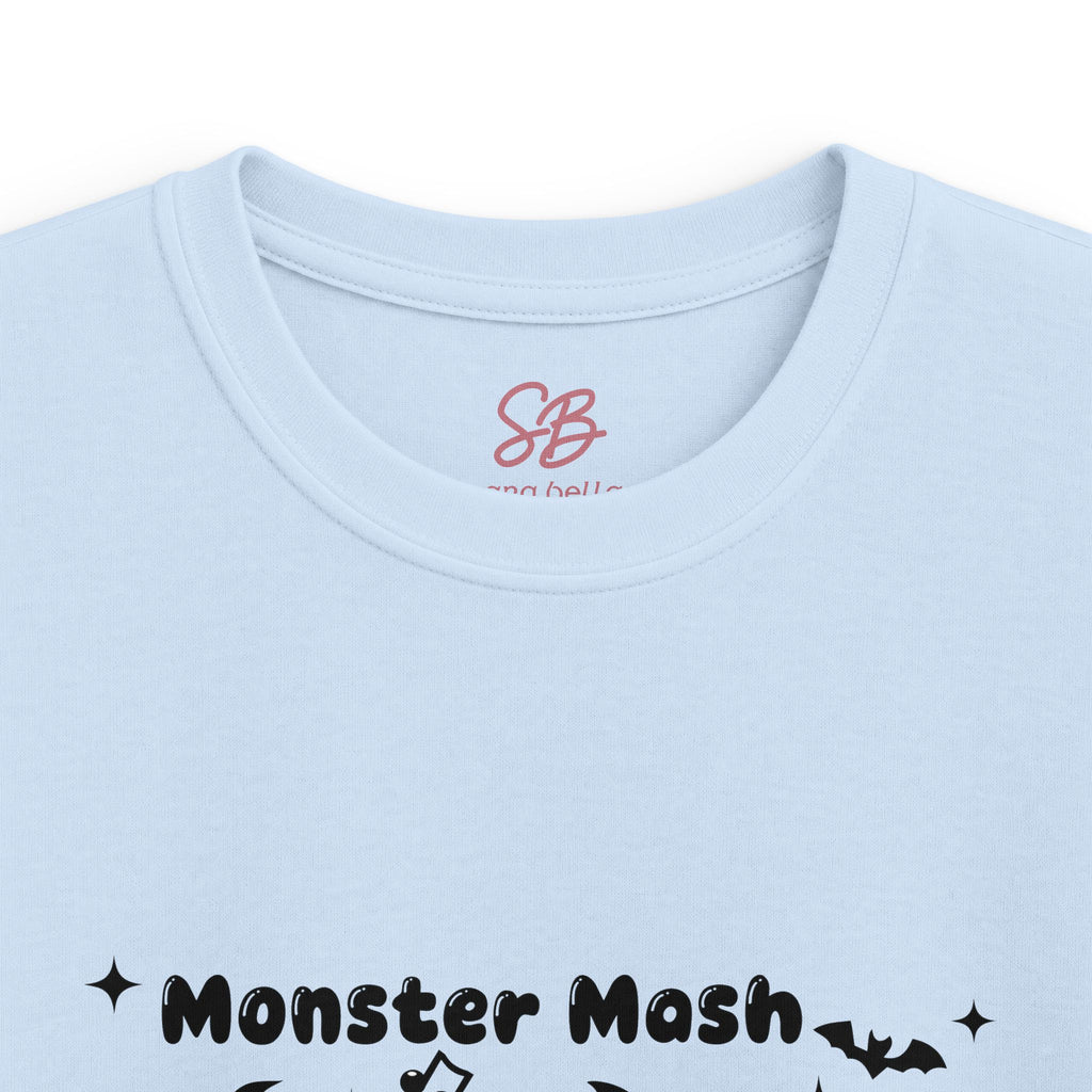 Monster Mash Dance of Halloween Characters Crew - Kid T-Shirt