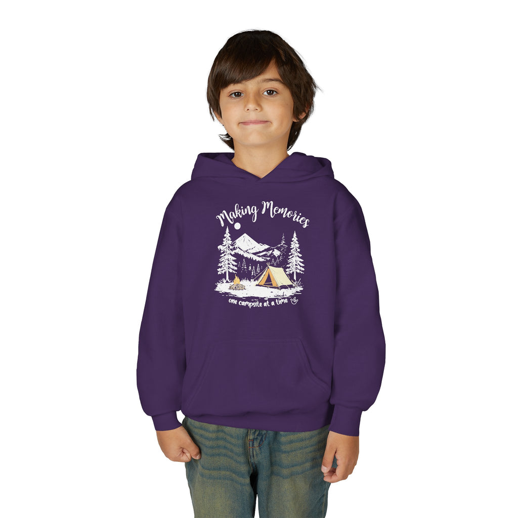 Making Memories Camping - Kid Hoodie