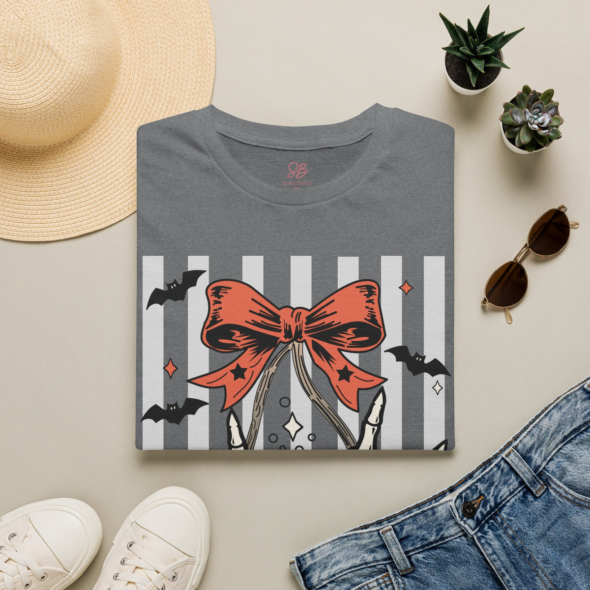Spooky Skeleton "I Love you" ASL T-Shirt