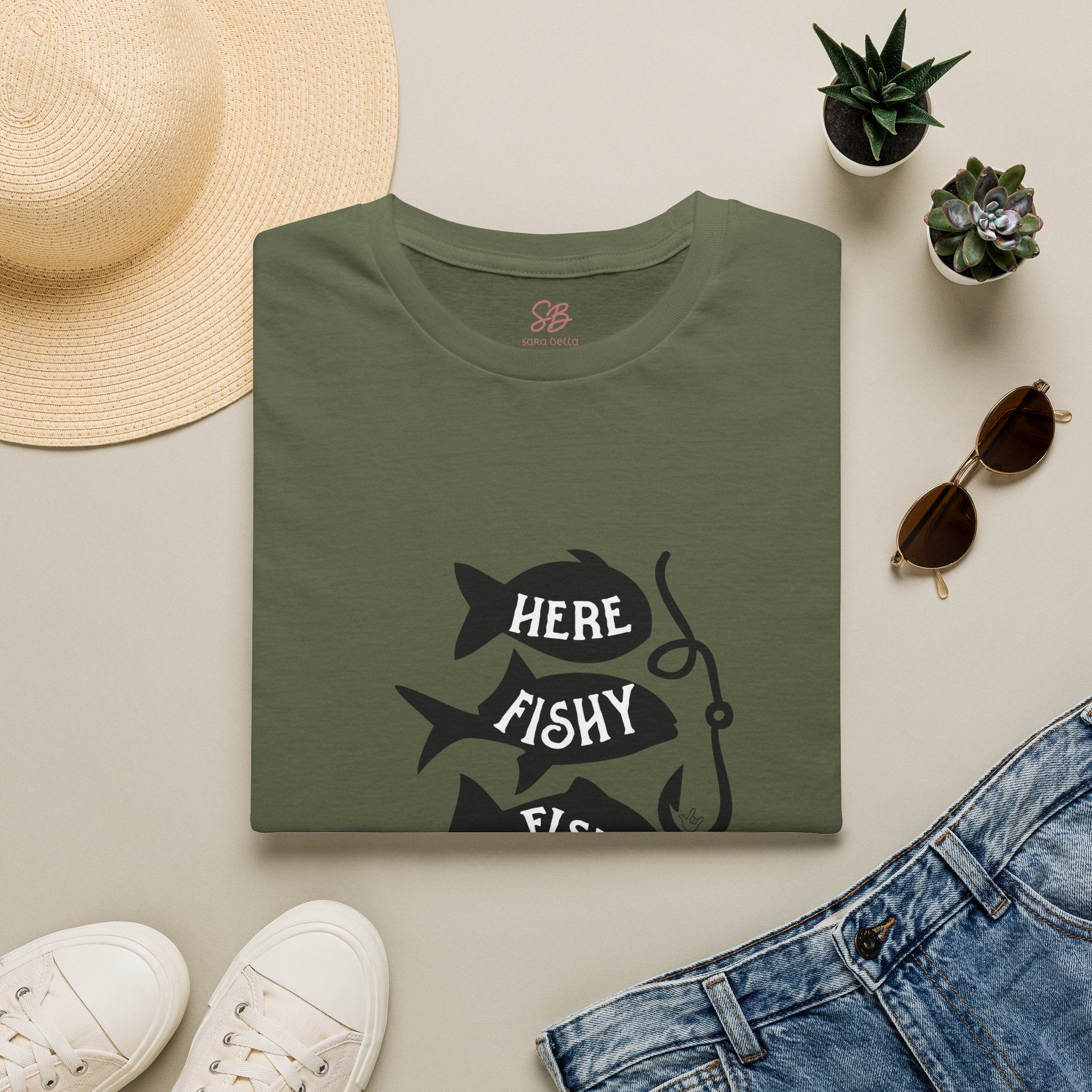 Here Fishy Fishy - T-Shirt