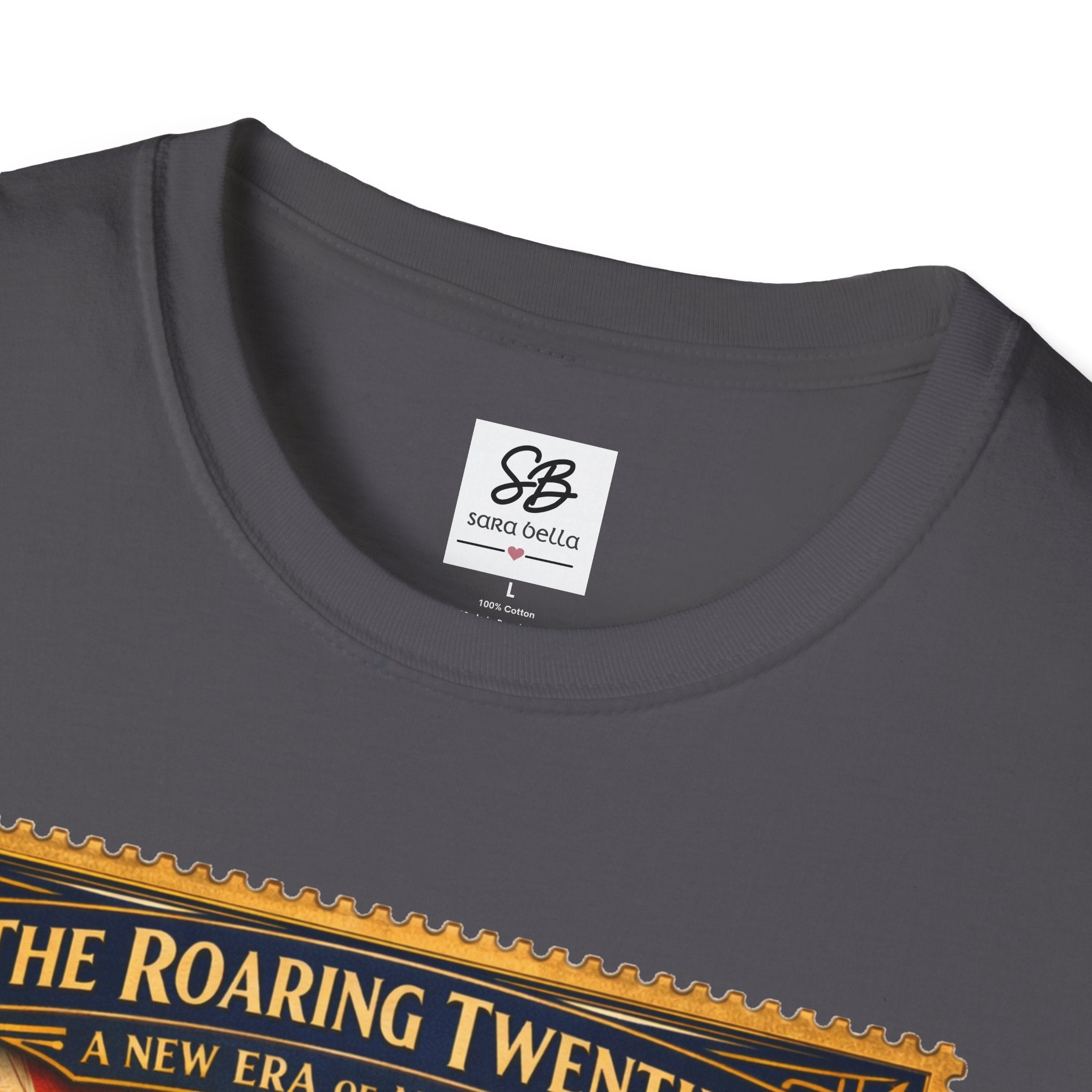 Roaring Twenties Vintage Stamp T-Shirt