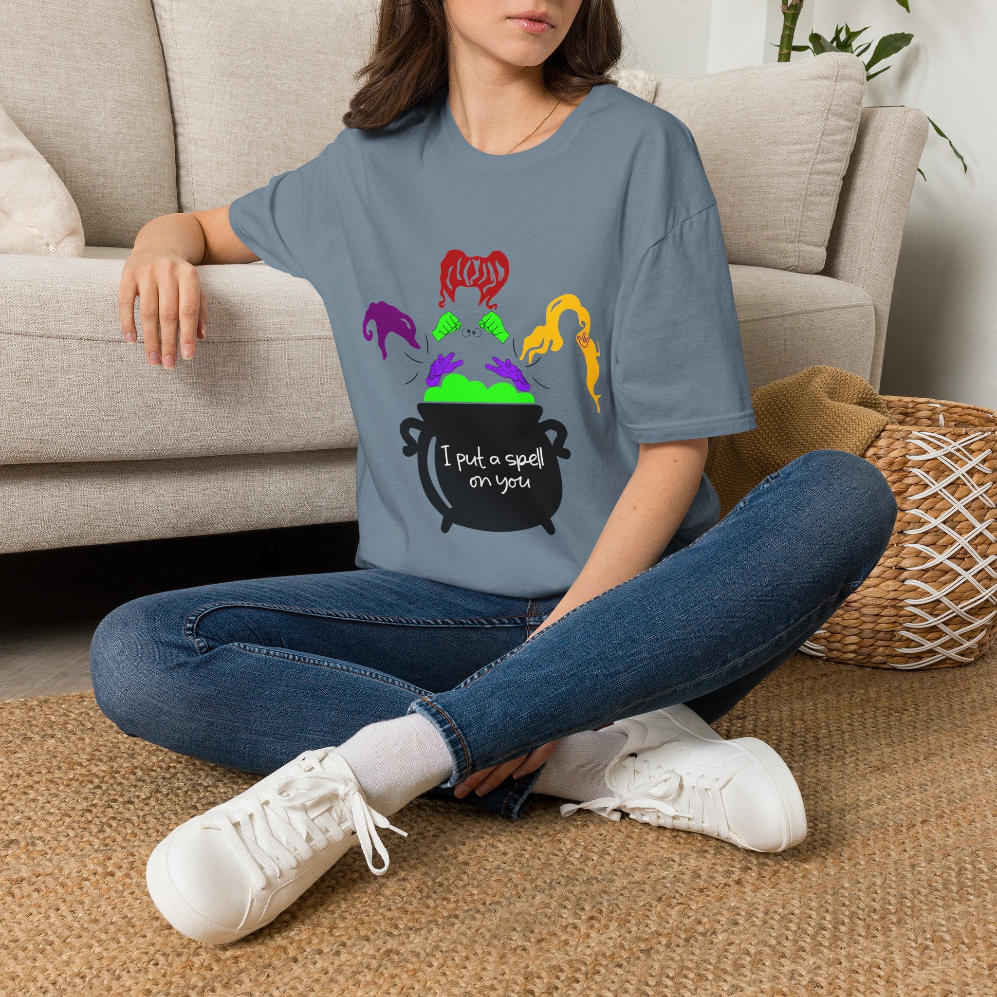Hocus Pocus 'I Put a Spell On You', magic ASL  - T-Shirt