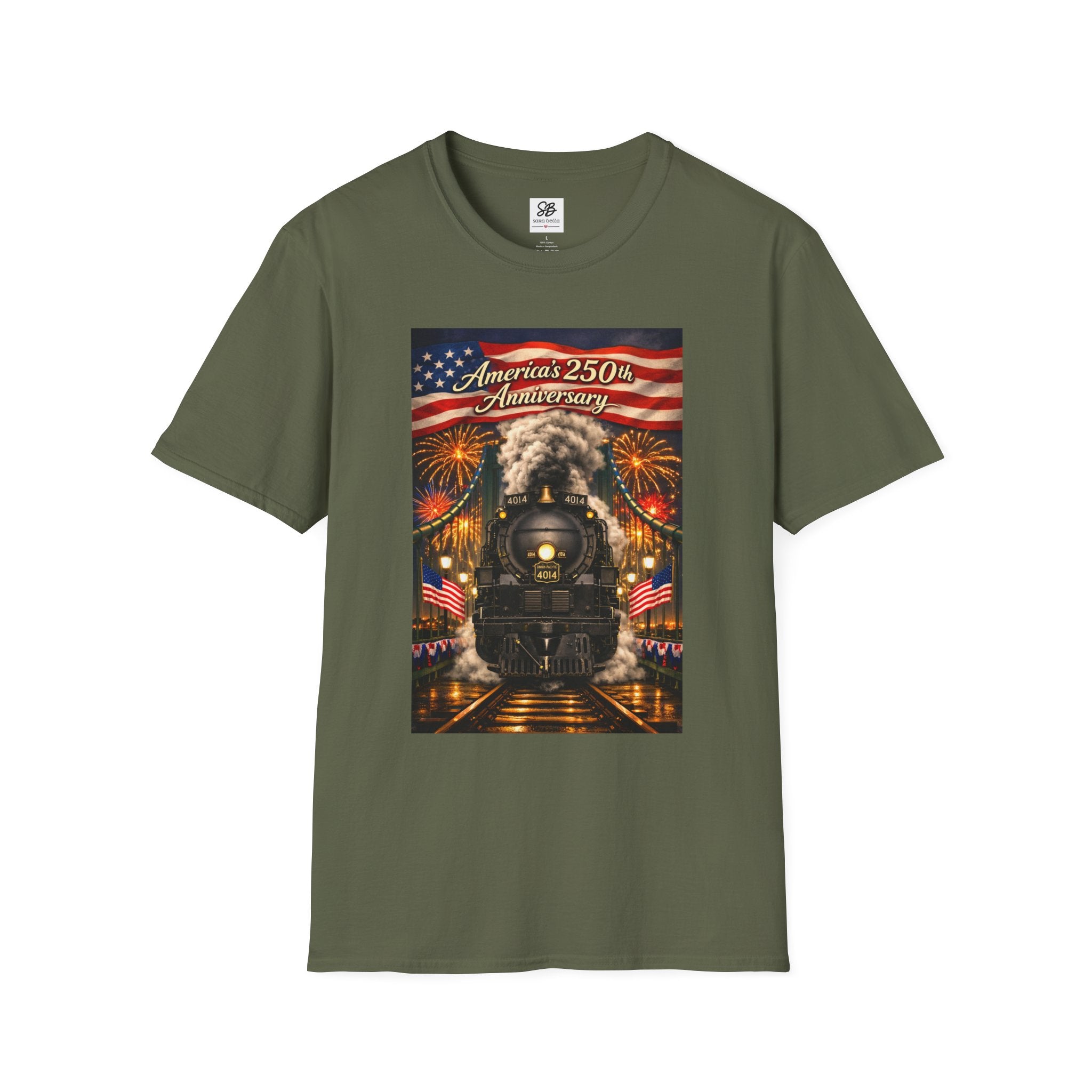 Big Boy America 250th Anniversary Train T-Shirt