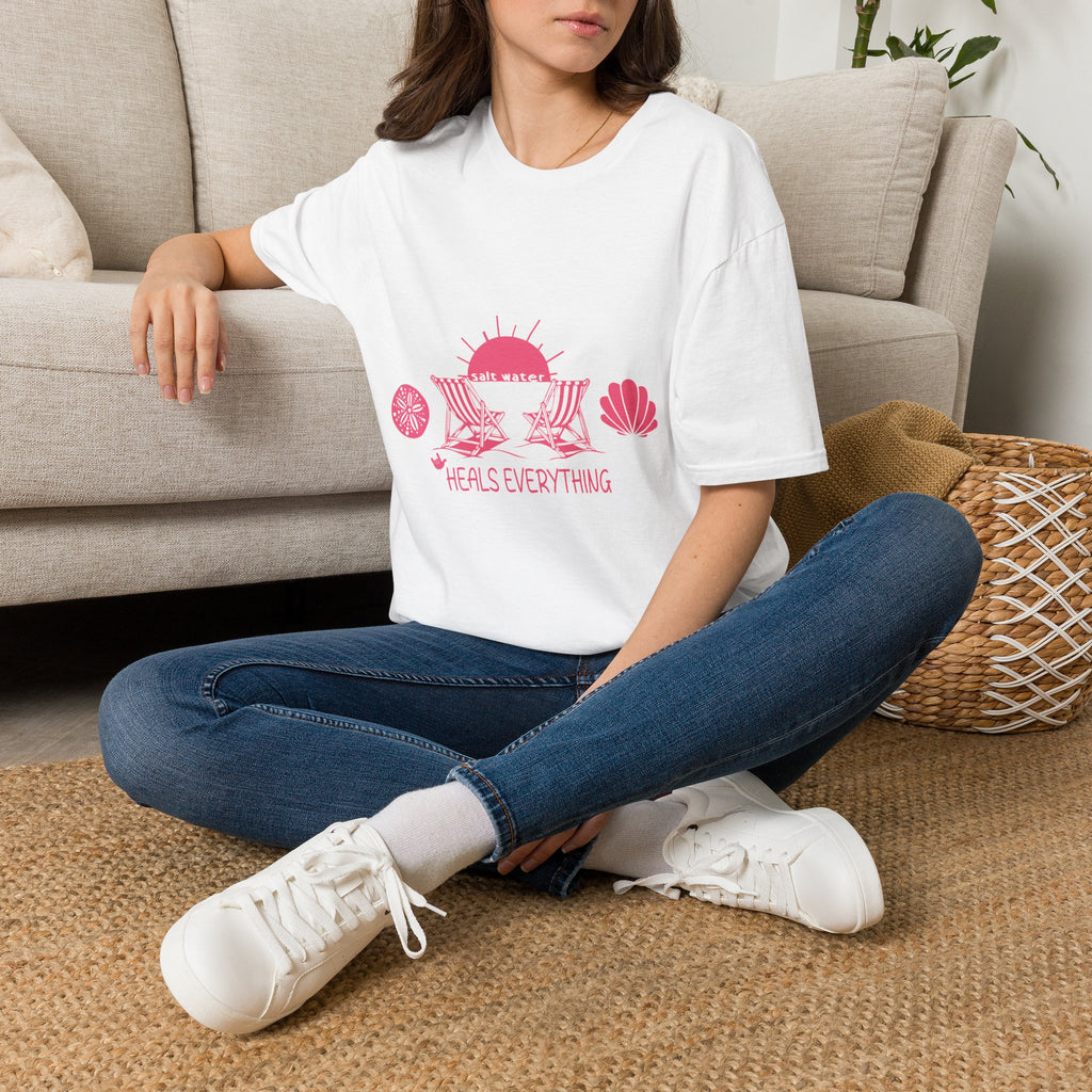 "Salt Water Heals Everything" - T-Shirt