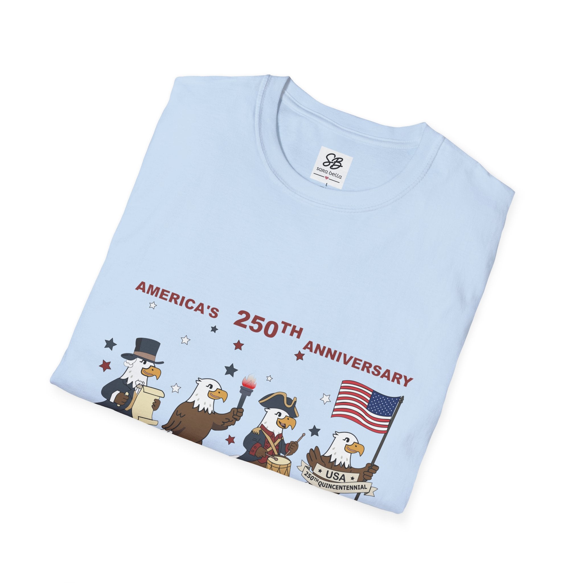Patriotic Eagles Parade Design Shirt