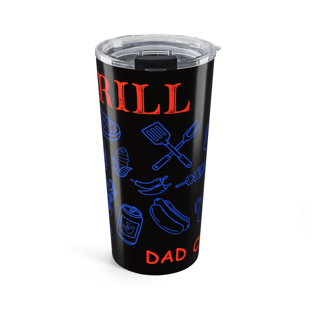 Grill Dad Club Insulated Tumbler — Hot & Cold Coffee Mug BBQ Gift