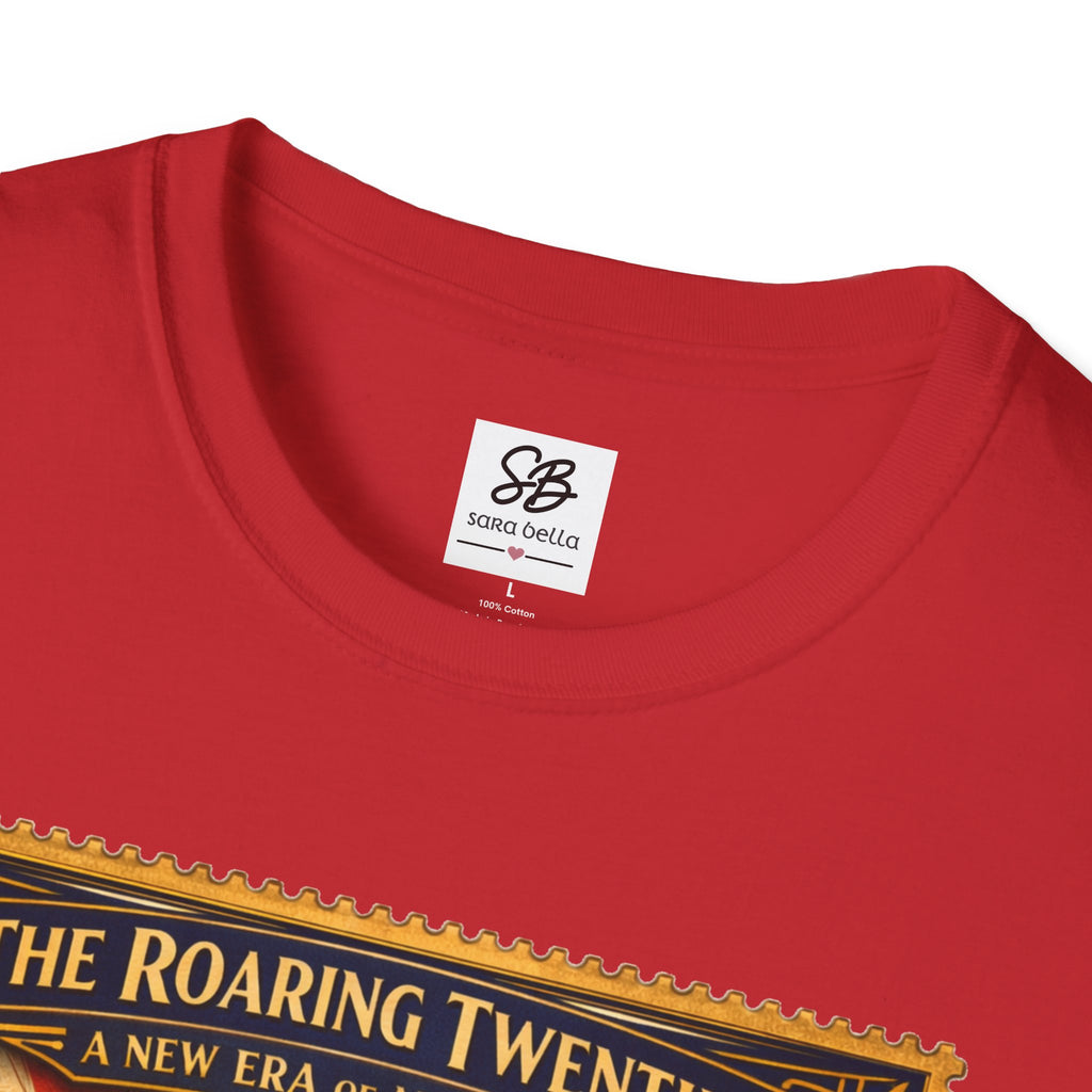 Roaring Twenties Vintage Stamp T-Shirt