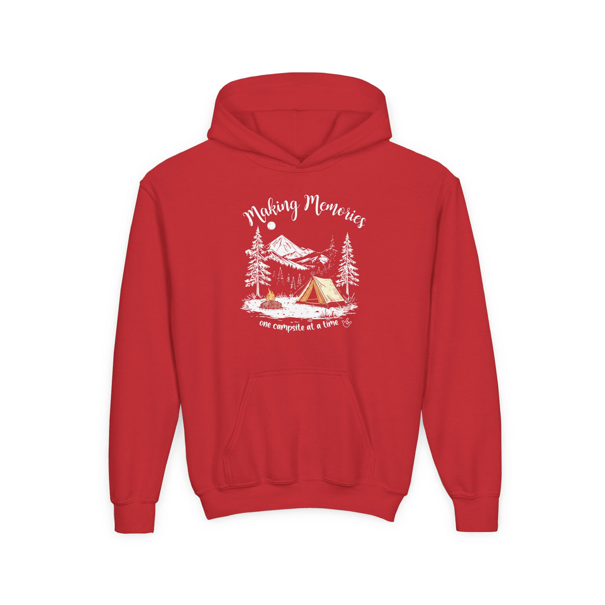 Making Memories Camping - Kid Hoodie