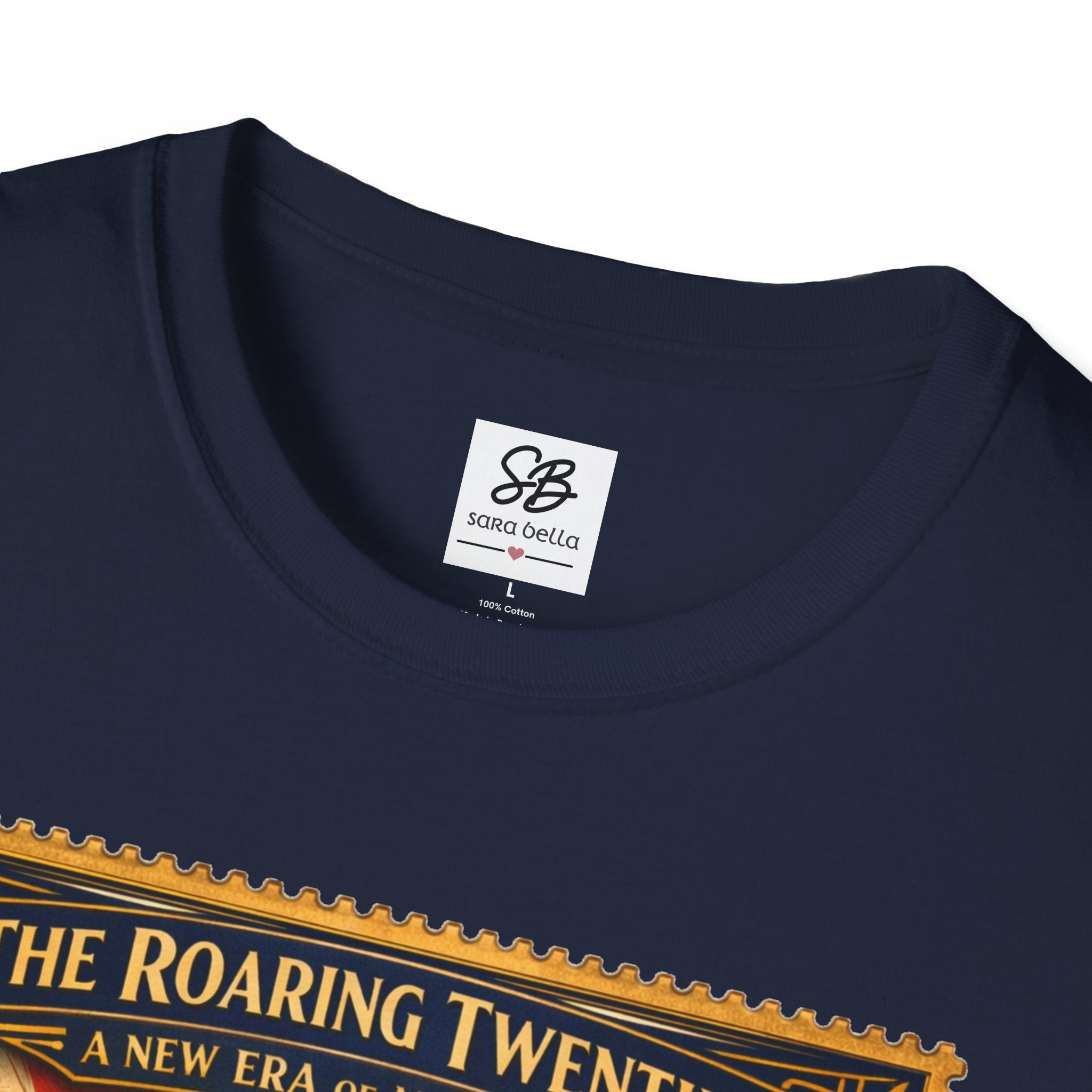 Roaring Twenties Vintage Stamp T-Shirt