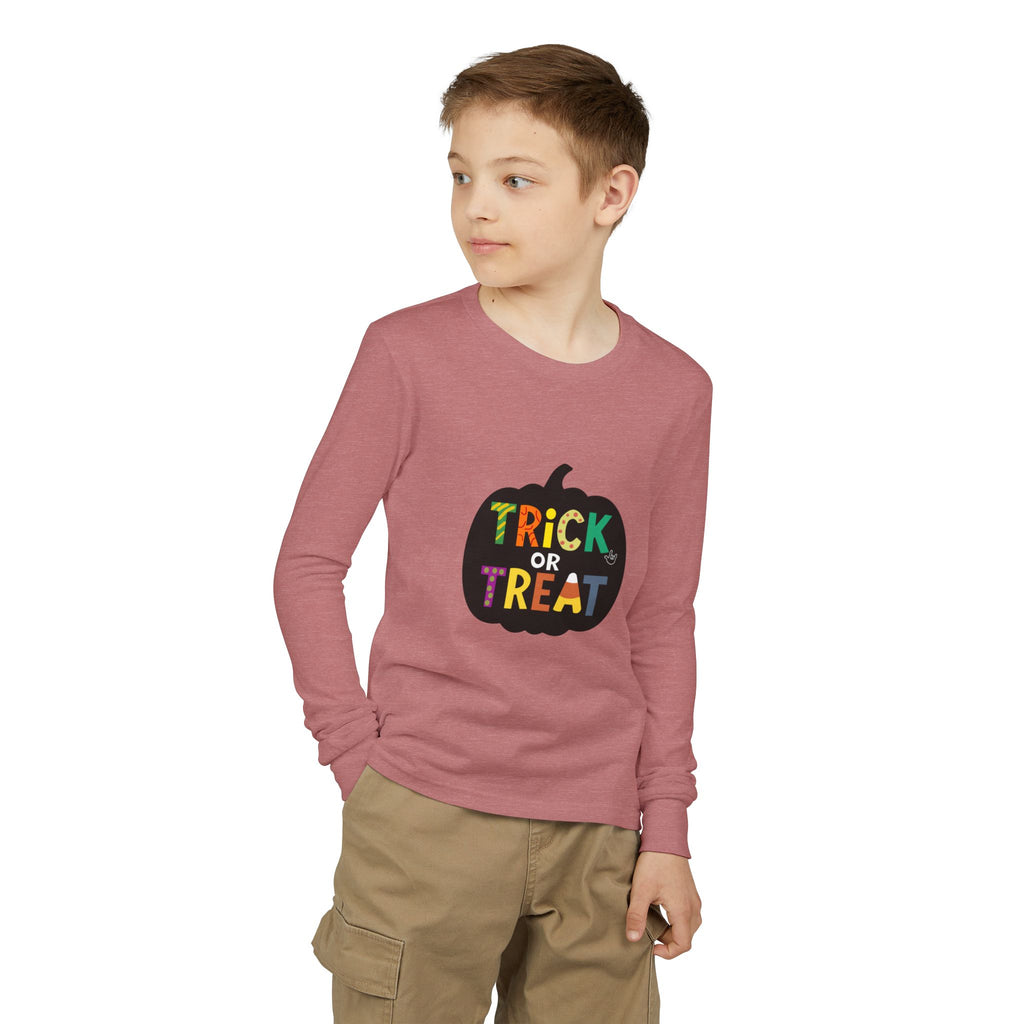 Trick or Treat Pumpkin - Kid Long Sleeve Shirt