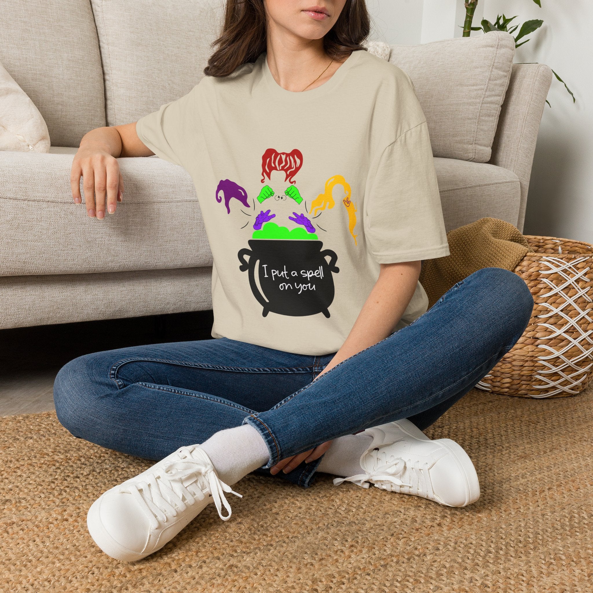 Hocus Pocus 'I Put a Spell On You', magic ASL  - T-Shirt