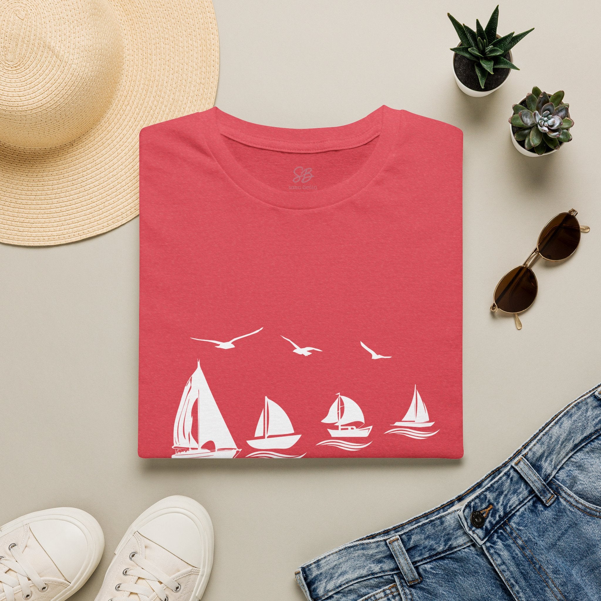 "Life is better with the wind in your sails" - Shirt