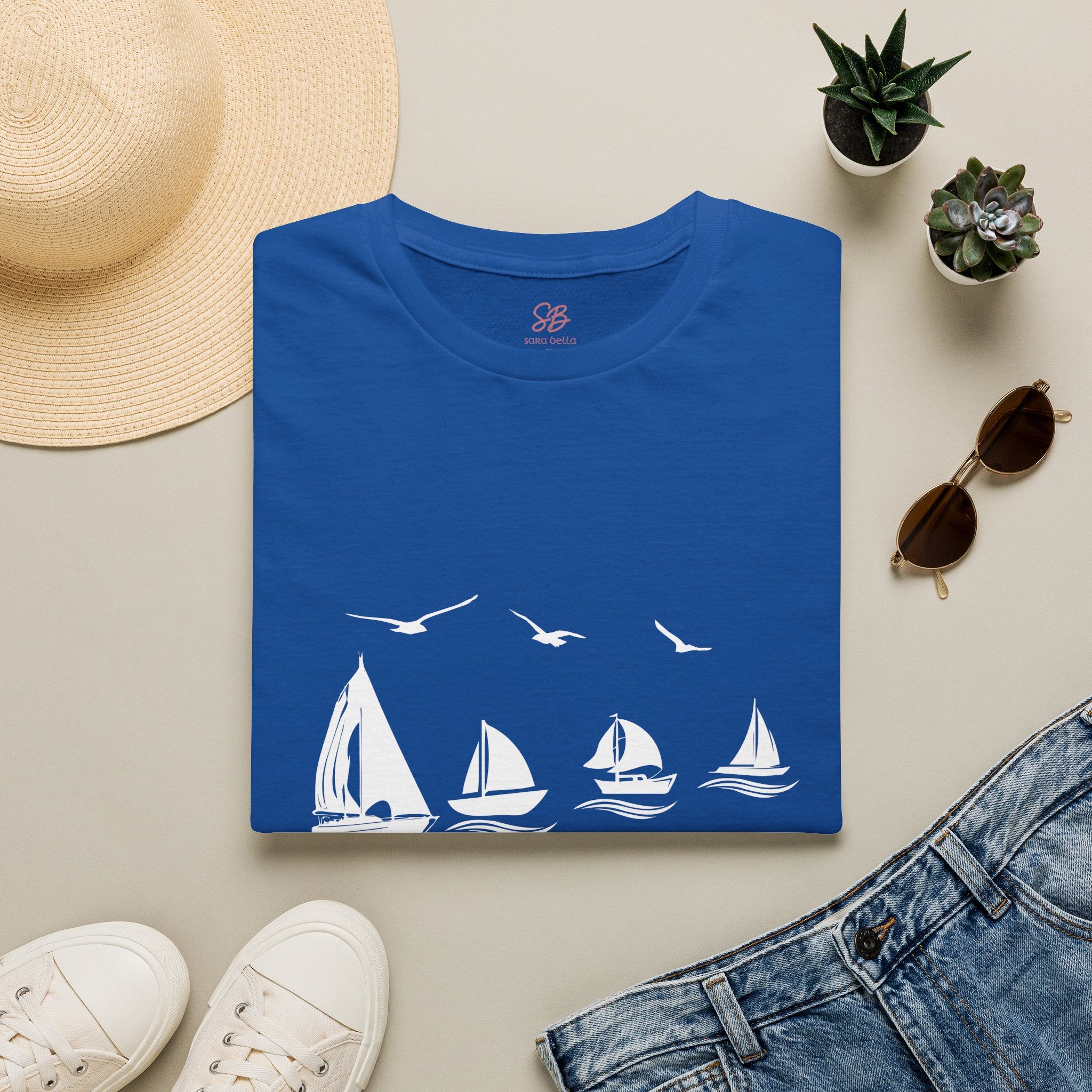 "Life is better with the wind in your sails" - Shirt