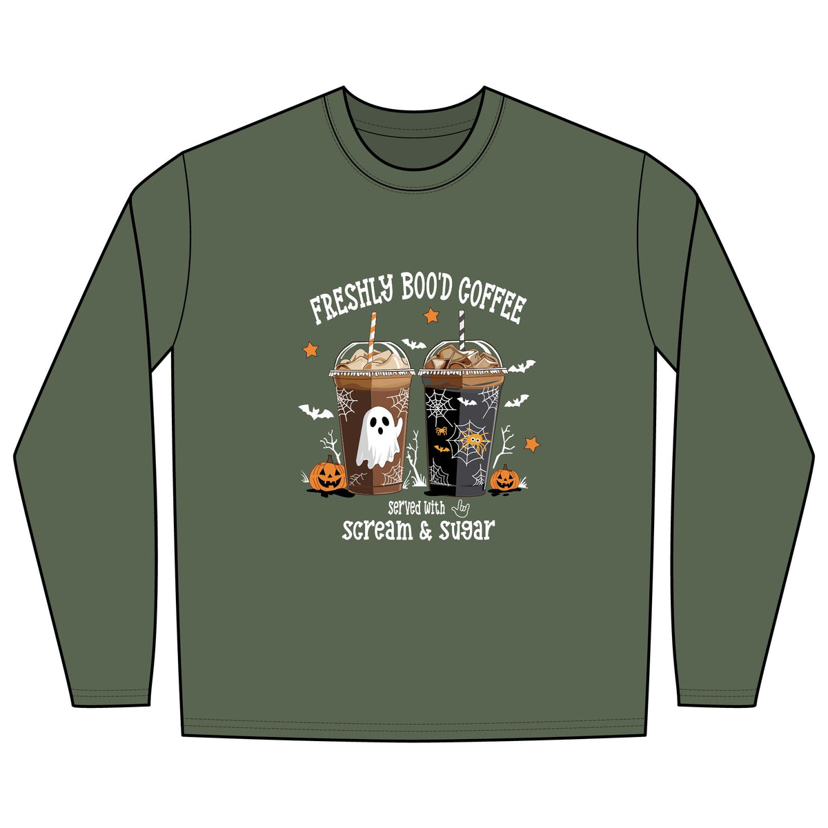 Freshly Boo’d Coffee - Long Sleeve Shirt