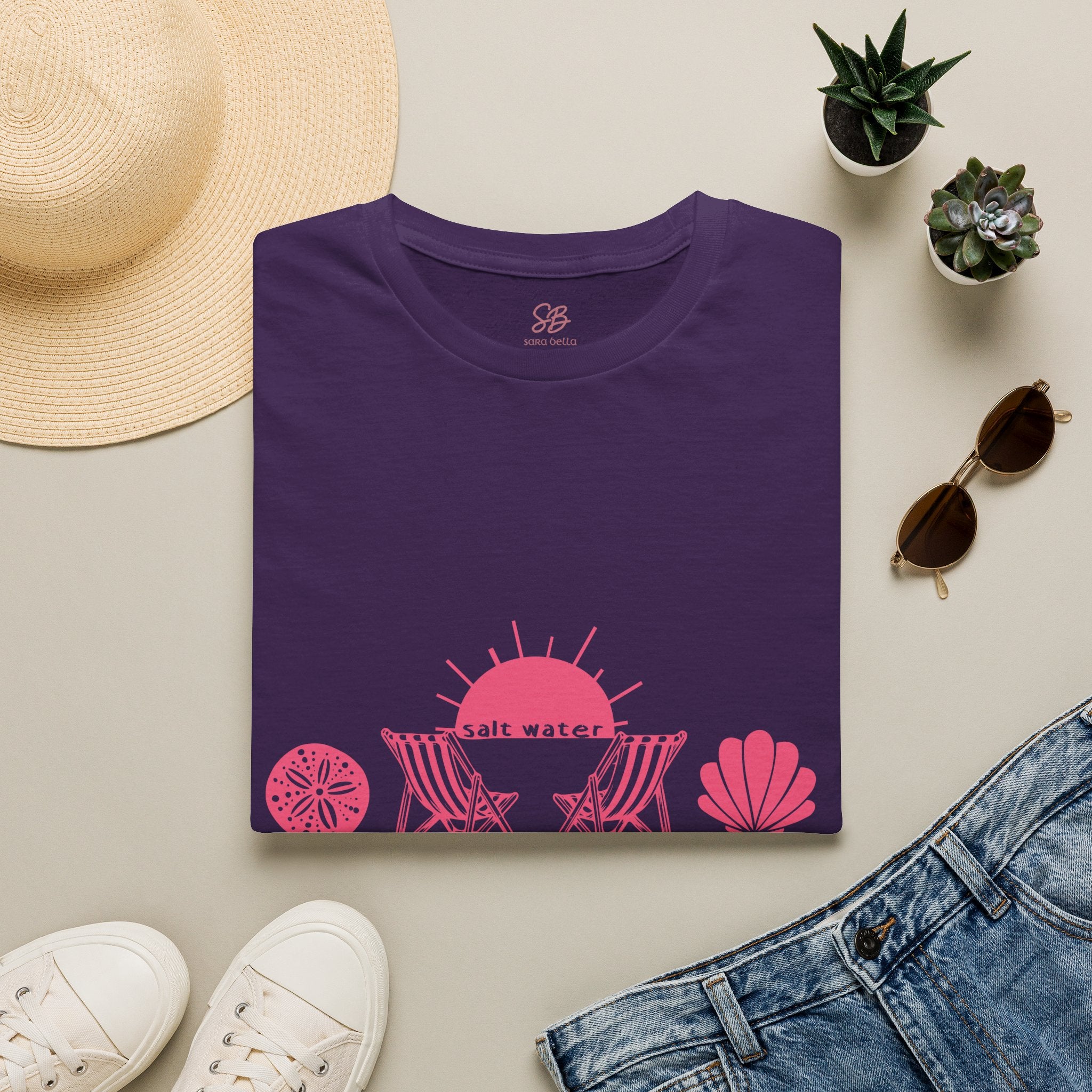 "Salt Water Heals Everything" - T-Shirt