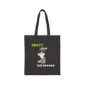 Ghost "Said Booooo"  in ASL - Canvas Tote Bag