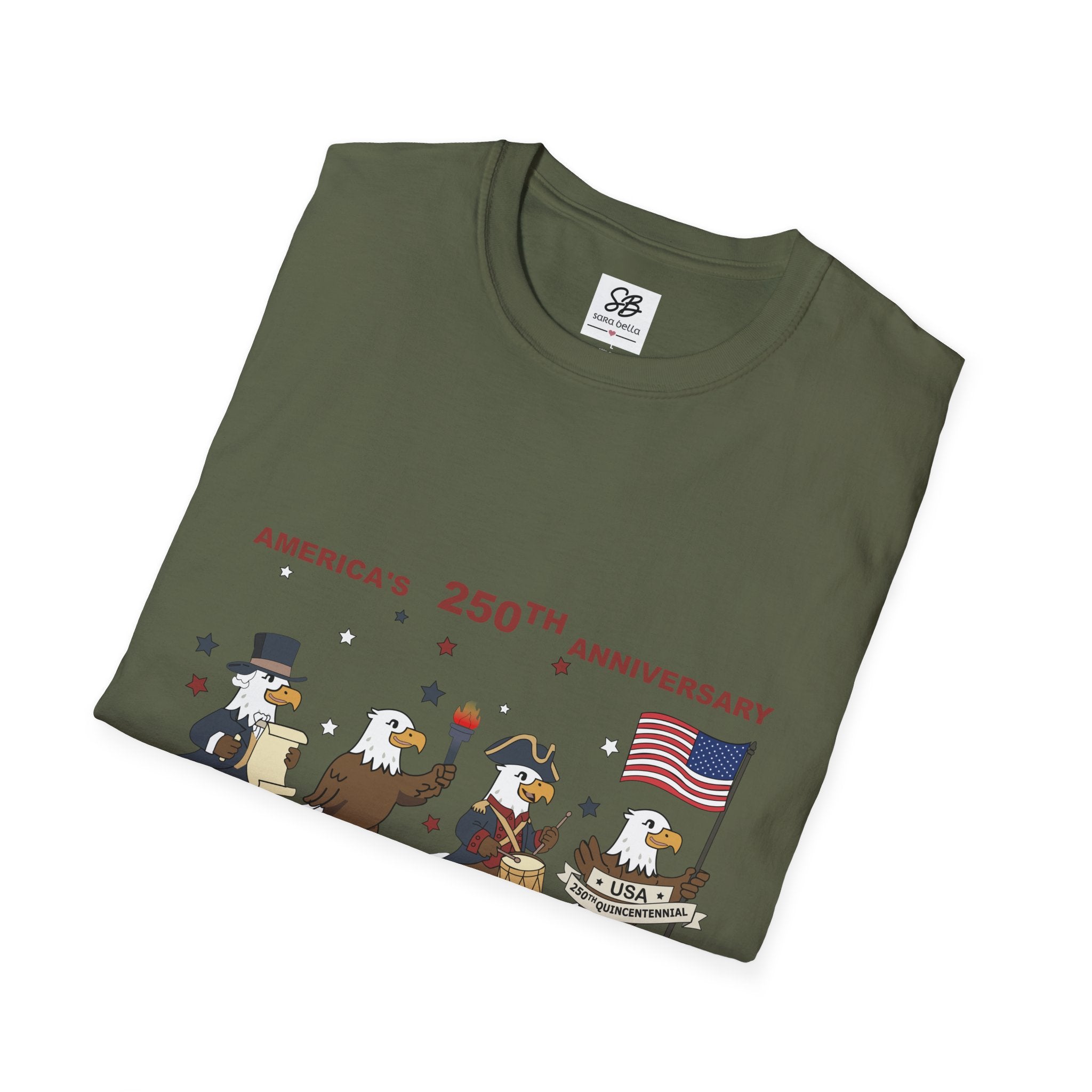 Patriotic Eagles Parade Design Shirt