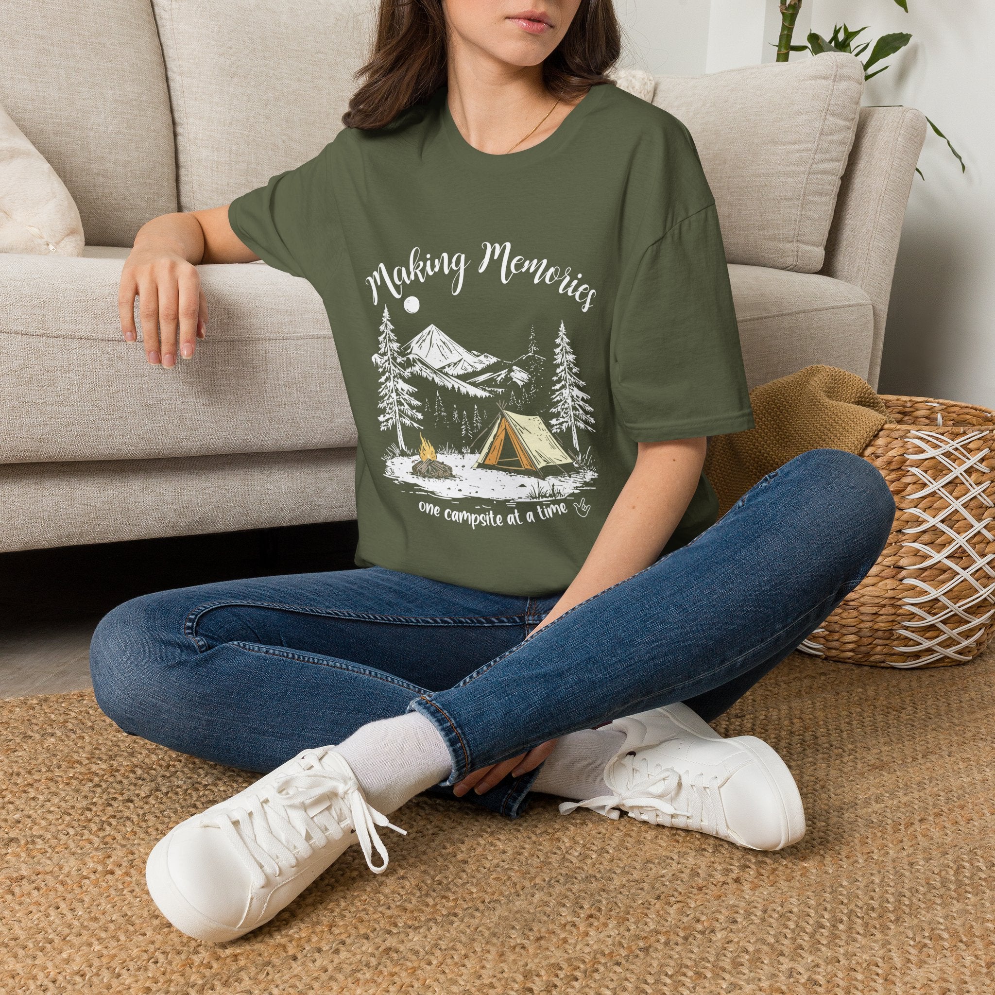 Making Memories Camping -  T‑Shirt