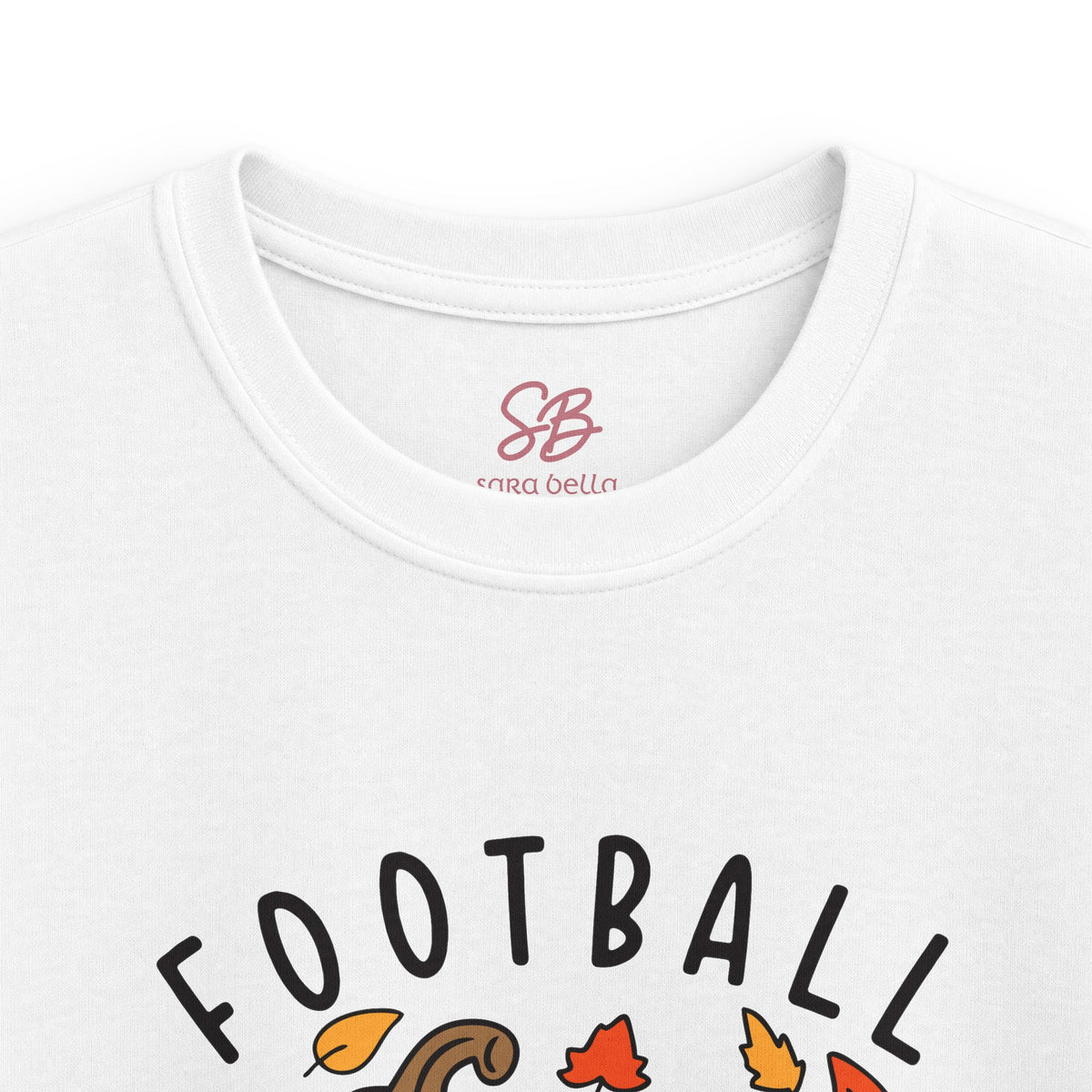 Football is My Favorite Season with I love you American Sign Language, ASL - Kid T-Shirt