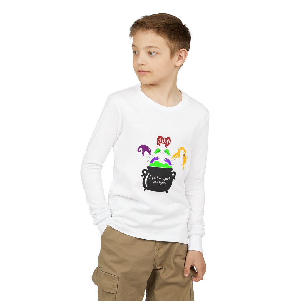 Hocus Pocus 'I Put a Spell on You', magic in ASL - Kid Long Sleeve Shirt