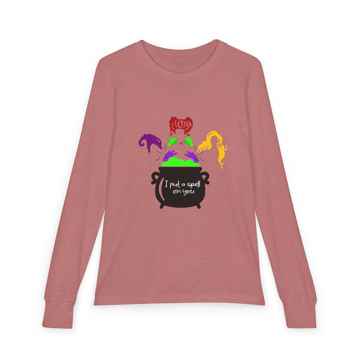 Hocus Pocus 'I Put a Spell on You', magic in ASL - Kid Long Sleeve Shirt